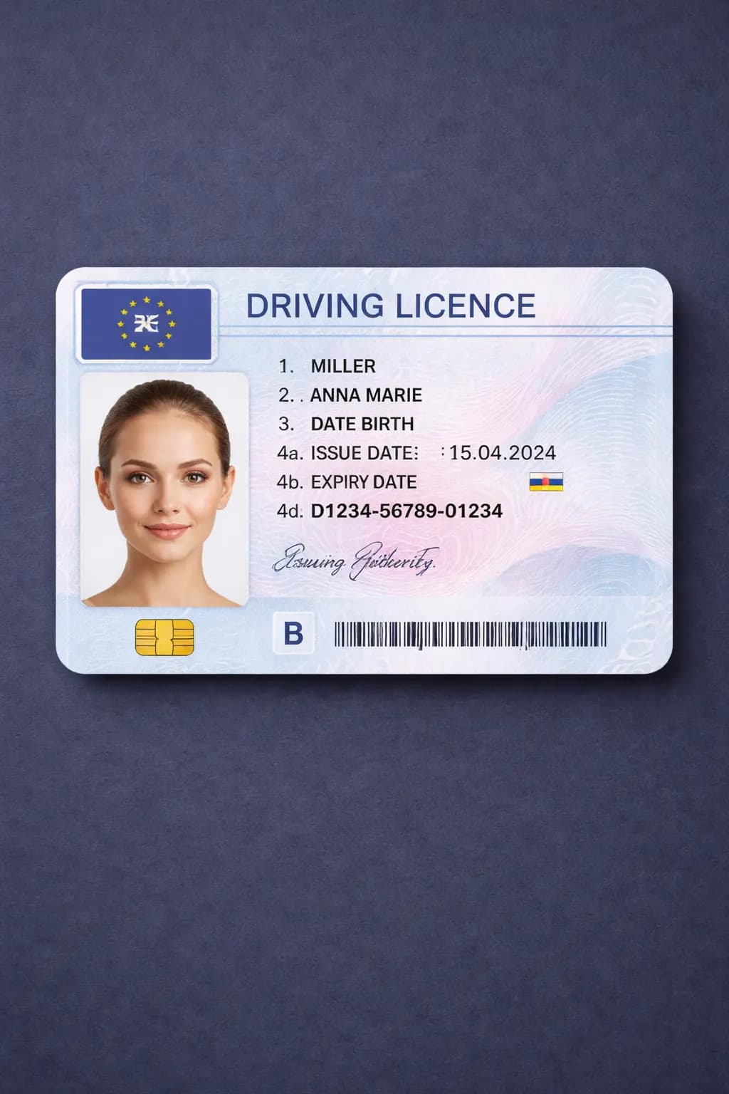 Driving License Photo