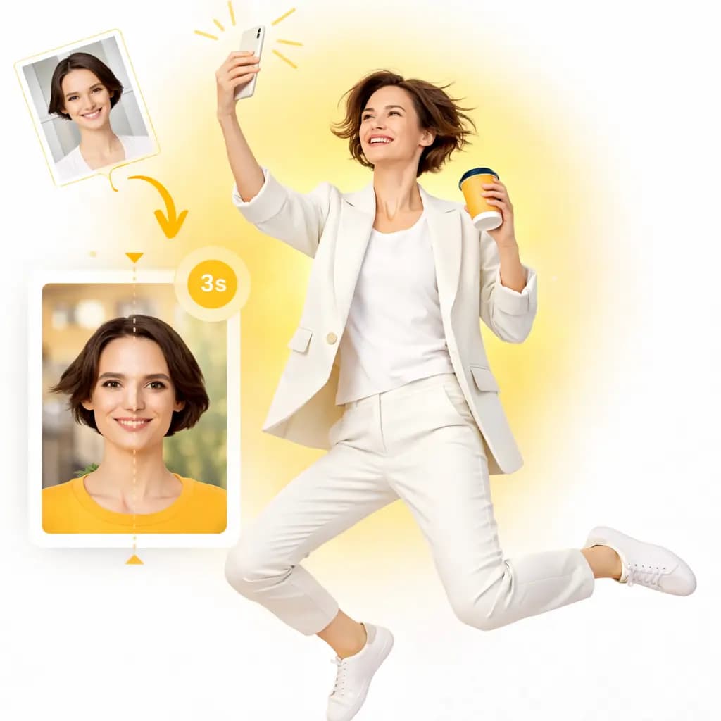 Passport size photo maker